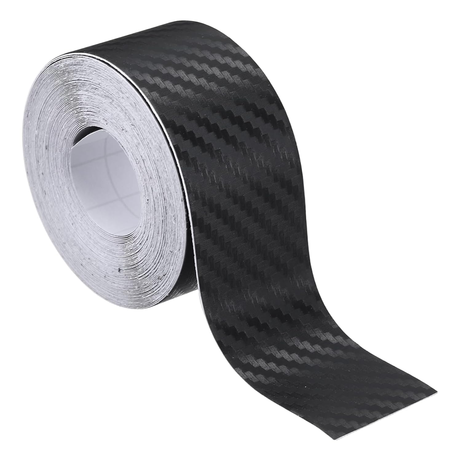 

PATIKIL 3.9 x 23ft Black Carbon Fiber Air-Release Adhesive Vinyl Tape Roll, 3D Universal Anti-Scratches Vehicle Protection Vinyl Wrap Film for Car 1.2 x 23ft (3D)