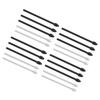 4Set Touch Replacement Tips Writing Pen Nibs Parts for Samsung Note 10 Note 10 PlusBlack