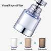 1-15PCS Kitchen Faucet Filter Extender Water Extender Household Bathroom Universal Foaming Showerhead Water Filter Splash Head