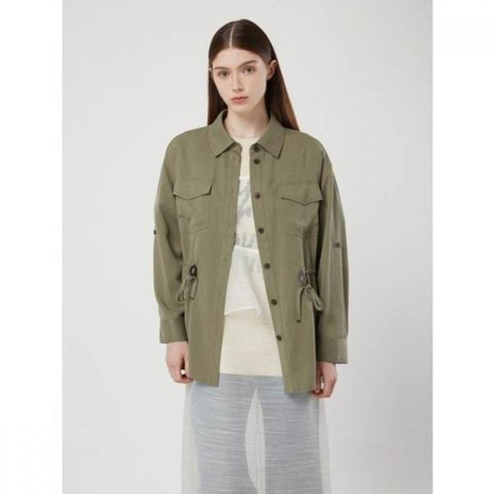 

Cc Collect Drawstring Shirt Jumper C253msj004 Khaki (KA)/55