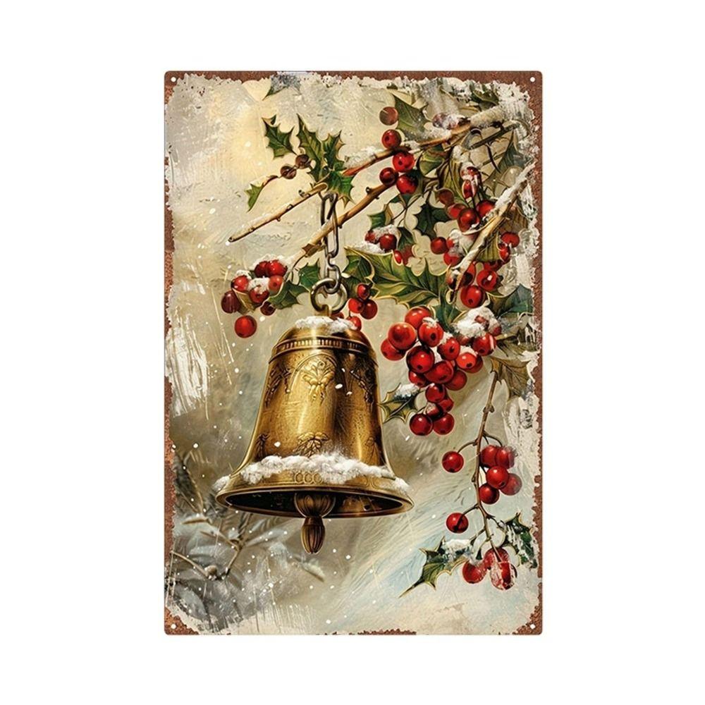 Metal Poster Chicken Easter Eggs Kitchen Decor 20x30cm