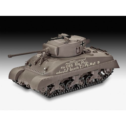 German Revell 1/72 scale US Army M4A1 Sherman plastic model kit 03290