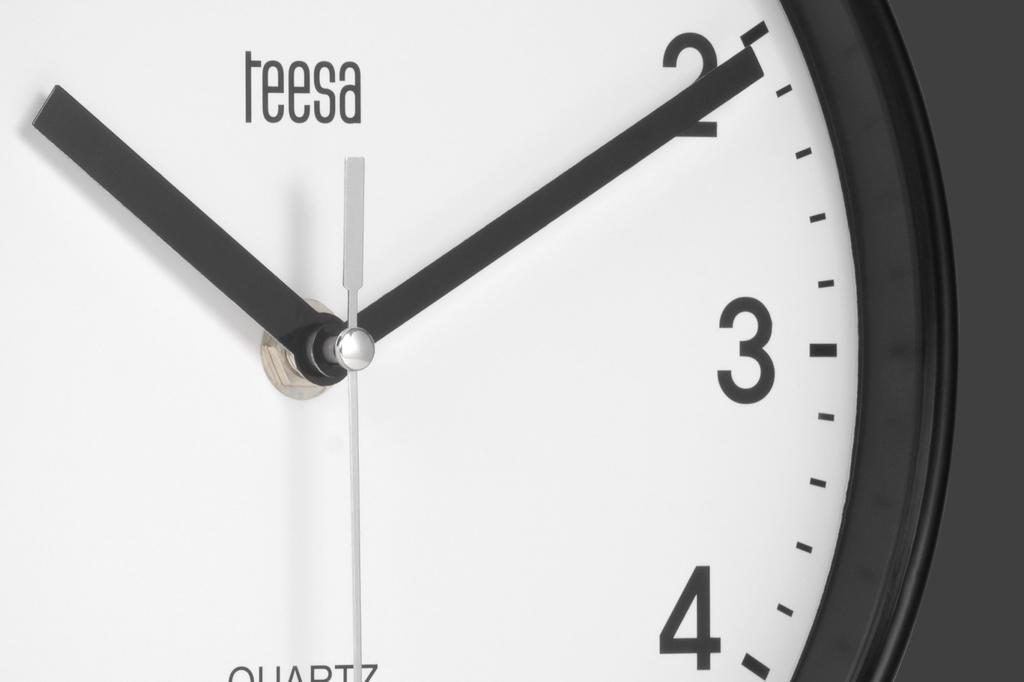 Wall Clock 20 Cm Teesa Modern Silent