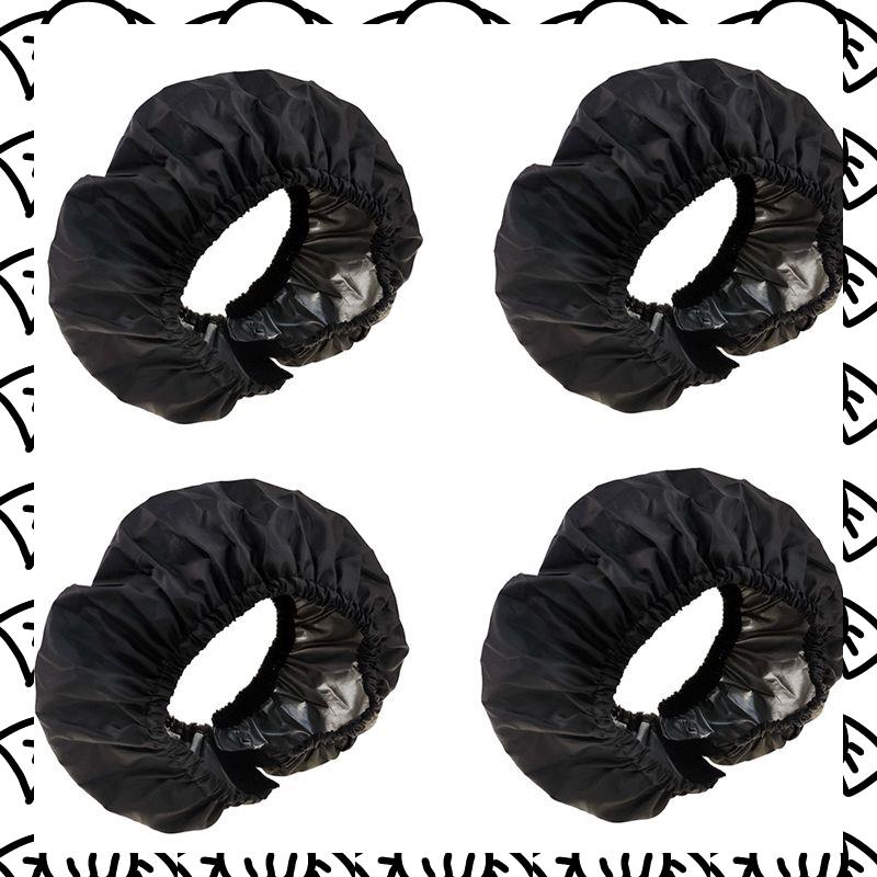 A71Z Baby Stroller Wheel Cover Dustproof Wheelchair Tire Protector Infant Pushchair Pram Wheel Anti-Dirty Cover