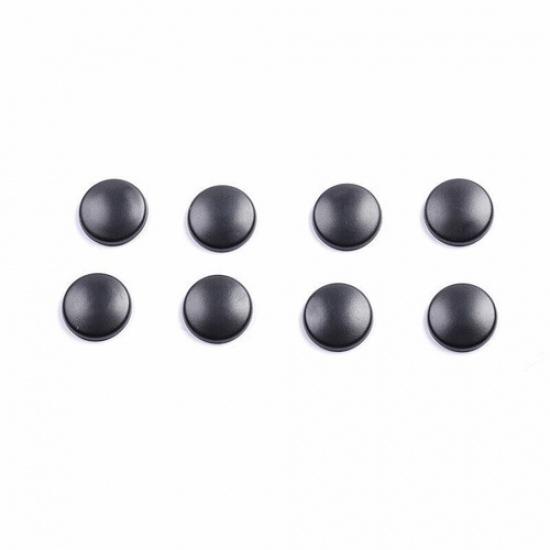 Inner Door Screw Nut Cover Trim 8pcs Fit For Benz GLE GLS 2016-2019 Black Matte