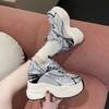 Fashion 10cm Summer Women High Top Sneakers Autumn Spring Female Shoes Chunky Sneaker Breathable Wedge Casual Shoes Zapatos Casual Mujer