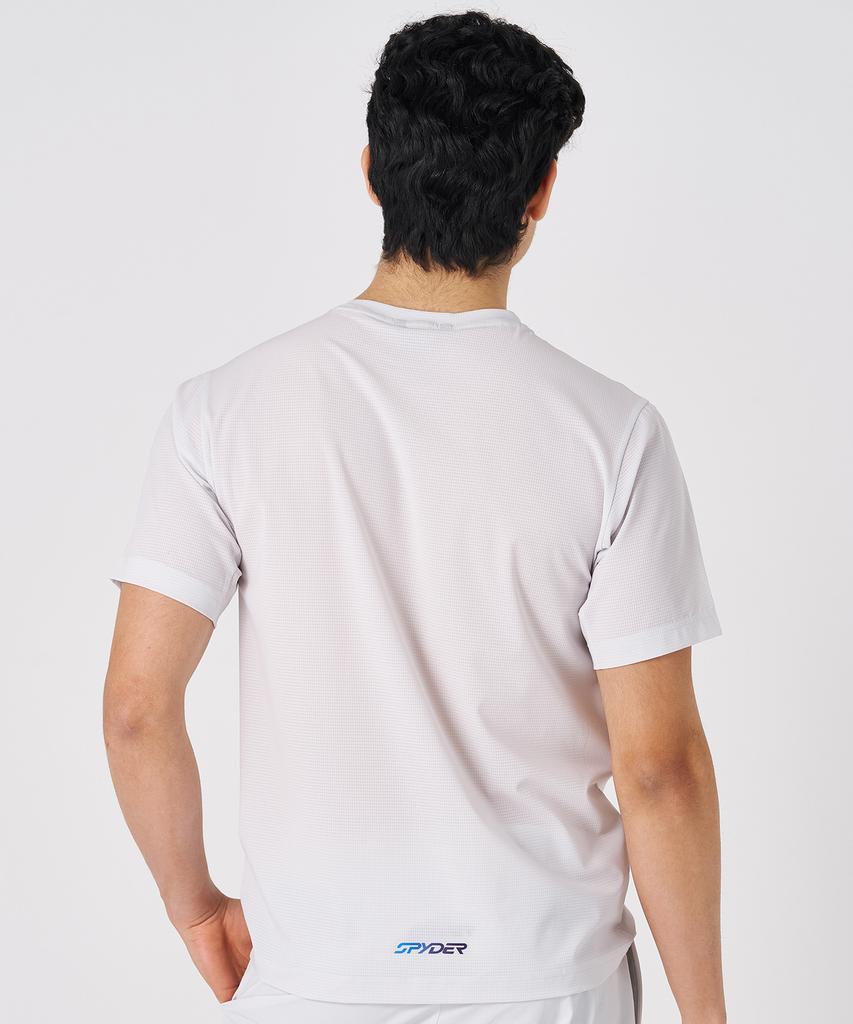 SPYDER Men'S Air-Dot Running Short Sleeve T-Shirt Spkmcnrs232Mlgr