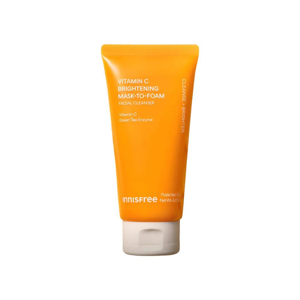 INNISFREE Vitamin C Brightening Pack to Foam Cleanser Radiance Care 120g
