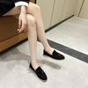 Women's Suede Loafers: Spring To Autumn Slip-on Flats In Plus Sizes