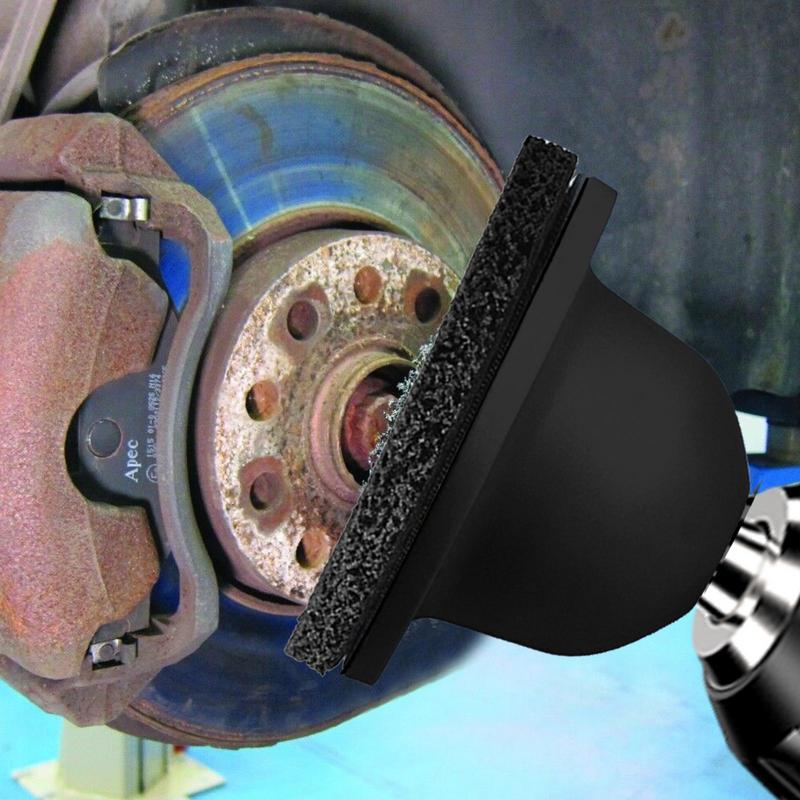 15cm Wheel Hub Brush Cleaning Rotor Wheel Hub Grinder Rust Grinding / Cleaning Rotor / Rim Surface for Cordless/ Air Drill
