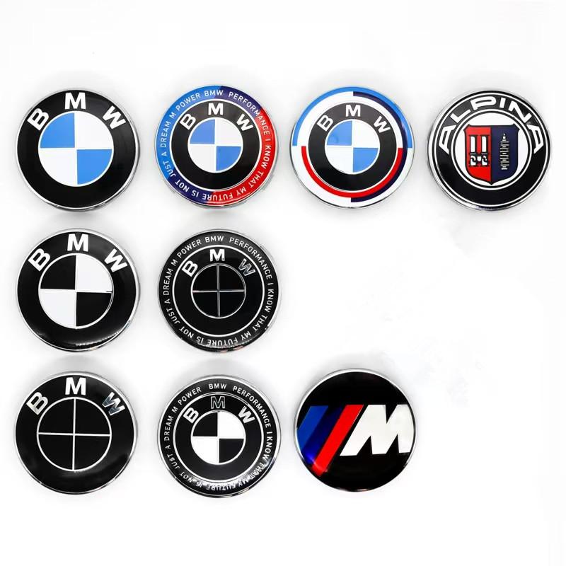 BBKL3 For BMW M X1 X3 X5 X6 X7 1 3 4 5 6 7 Series E36 E39 E46 E60 E90 4pcs 68mm 56mm Car Cover Wheel Hub Center Caps Badge Logo Emblem
