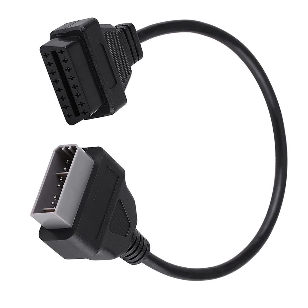 16 Pin To 14 Pin OBD2 Cable for Nissan, Diagnostic 14 Pin To 16OBD2 Adapter Connector Diagnostic Scanner Extension Cable