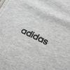 Adidas Solid Color Hooded Zip-Up Casual Long Sleeve Sweatshirt Men Sweatshirt Gray JF3323