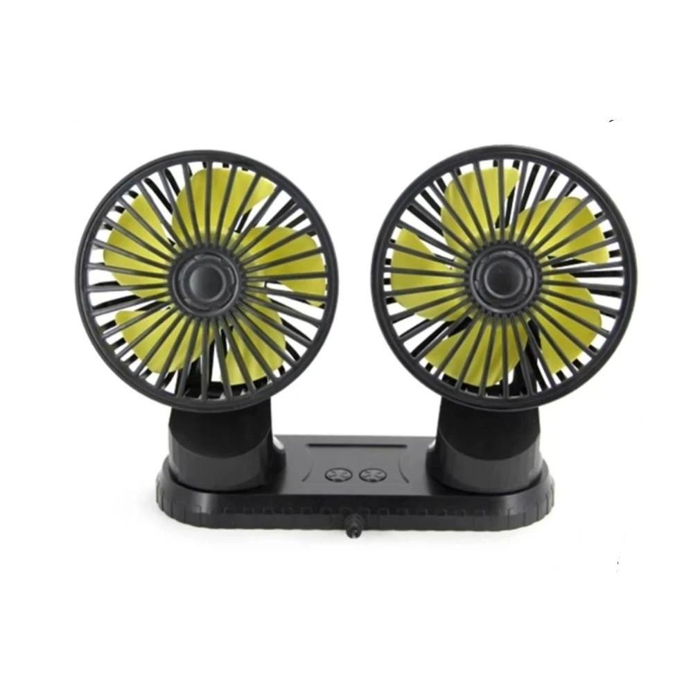 

360° Rotatable Universal Cooling Fan 3 Speeds Adjustable Dashboard Air Circulator Fan Desktop F404 ordinary