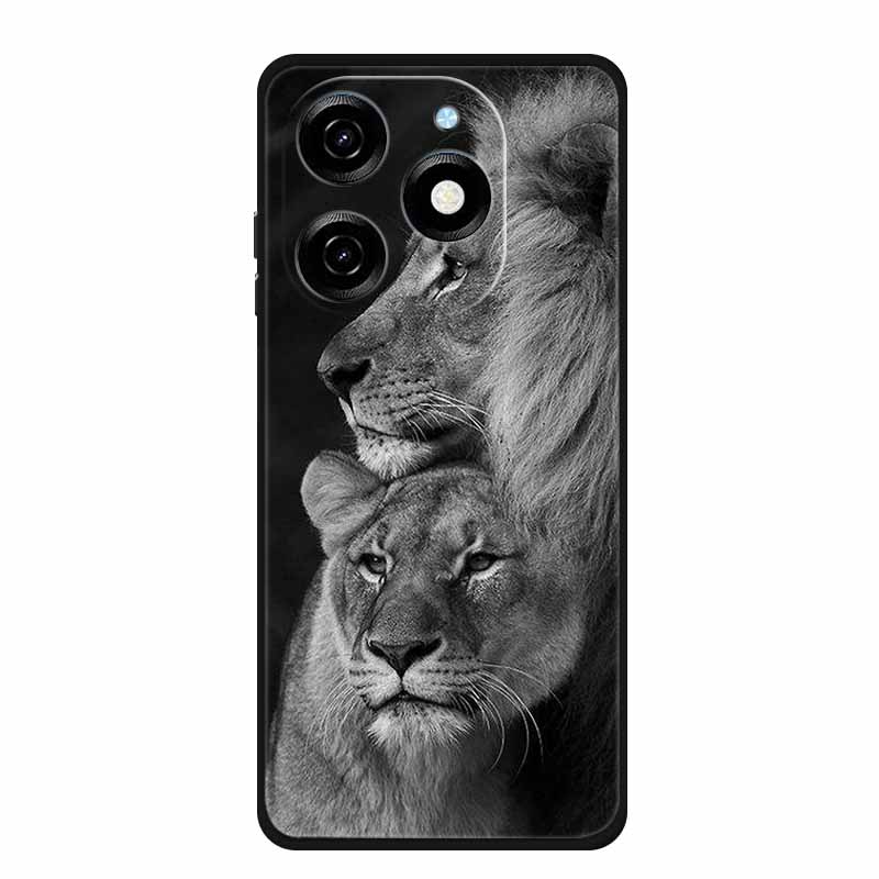 For Blackview Shark 9 5G Case Animals Soft Silicone TPU Phone Cases Back Cover for Blackview Shark9 Fashion Shockproof Fundas