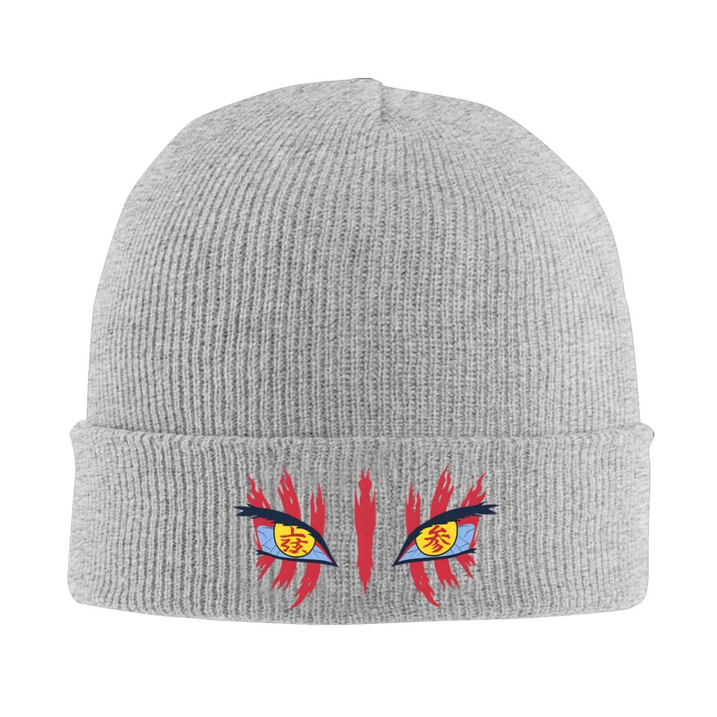 Akaza Eyes Knitting Hat Cute Caps Unisex Women Outdoor Beanie Hats Winter Design Warm Soft Bonnet Hats
