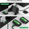 2Pcs 4800Mwh Battery Xbox One Controller Batteries Pack Play Andcharge Kit Usb-C Charging Cable/4 Covers for Xbox One/seriesx|S