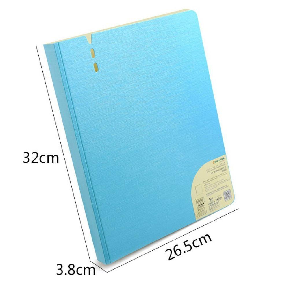 4 Hole Display Book Waterproof Ring Binder Folder New A4 File Folders  Stationery