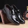 Fashion Spring New Fashionable Versatile Men Dress Shoes Men Formal Elegant Minimalist Round Toe Leisure Comfortable Business Shoes
