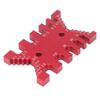Red Dovetail Jig Aluminum Material Precision Measuring Tool Durable Tenon Caliper  Table Saw Gaps