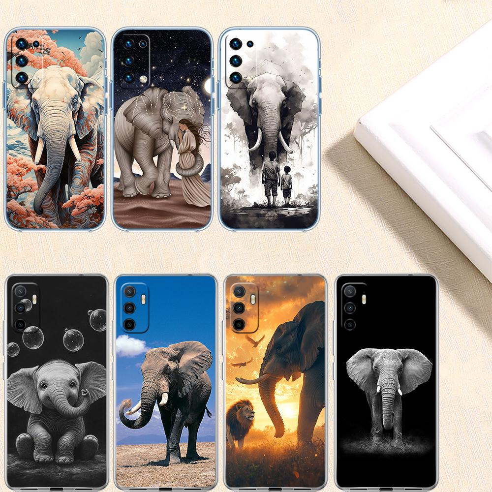 RE5 Animal Elephant Phone Case for Motorola Moto G10 G20 G30 G31 G32 G34 G35 G41 G42 G50 G51 G52 G55 G60 G60S G62 G71 G72 G75