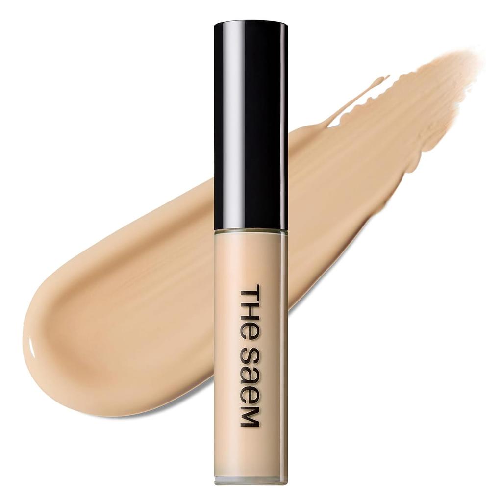 The Saem, Cover Perfection Tip Concealer, 02 Rich Beige, 6.5g (0.22oz)
