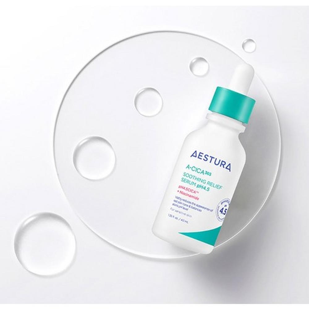 Aestura A-Cica 365 Beruhigendes Serum pH4.5 40ml – Cica Pflege, Barriere Unterstützung, Koreanisch