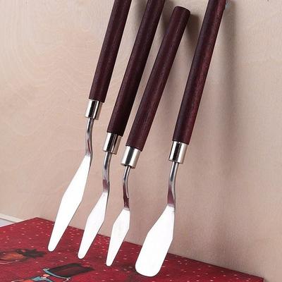 Set di coltelli per pittura a olio acrilica Set di raschietti per miscelazione per pittura con spatola versatile in acciaio inossidabile