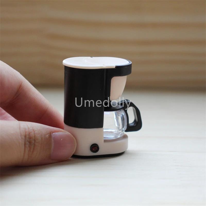 1/6 Scale Miniature Dollhouse Juicer Coffee Machine Cooker Mini Kitchen Appliance Model for BJD Blyth Doll Accessories Toy