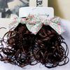 Girls Princess Party Baby Wig Hairpin Children's Bow Wig Hair Accessories Bowknot Hairclip