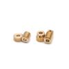 1:20 Turbine Set 0.4M 20T 3mm Brass Worm Reduction Gear 90-Degree Drive DIY Car Model