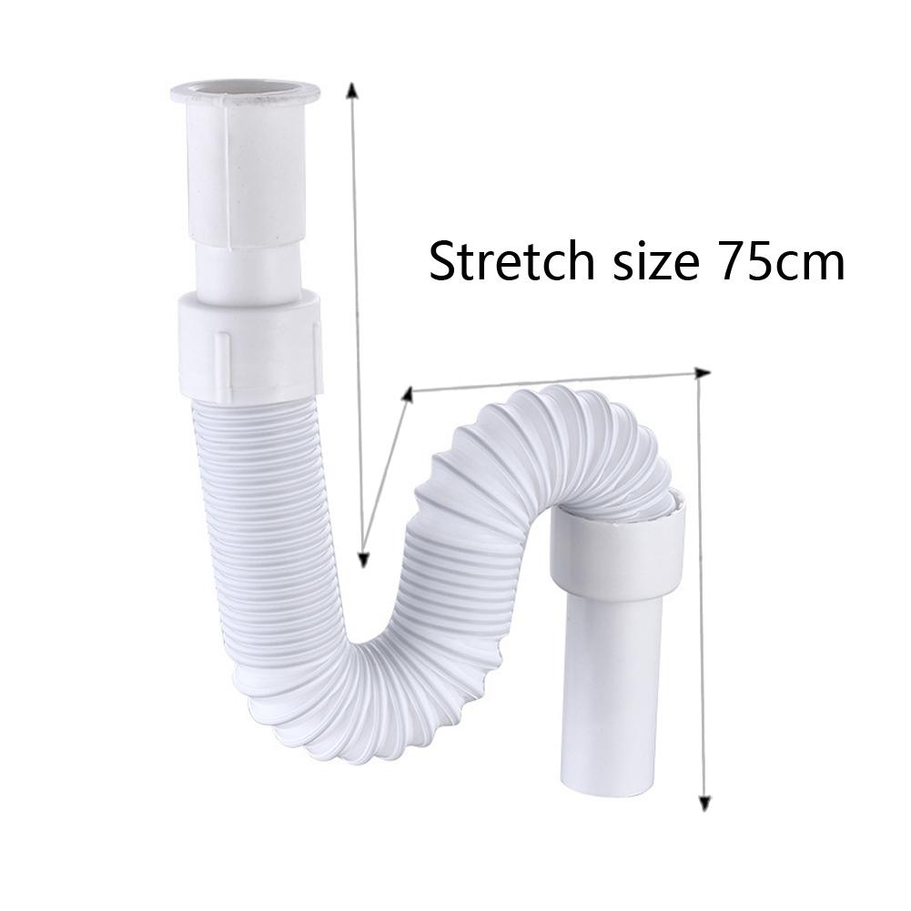 Bending Shape Waste Pipe Good Toughness Plastic 1PC
