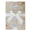 10pcs Glitter Invitation Card With Ribbon Greeting Cards Wedding Mariage Invite Party Baptism Bar Mitzvah Party Decoration