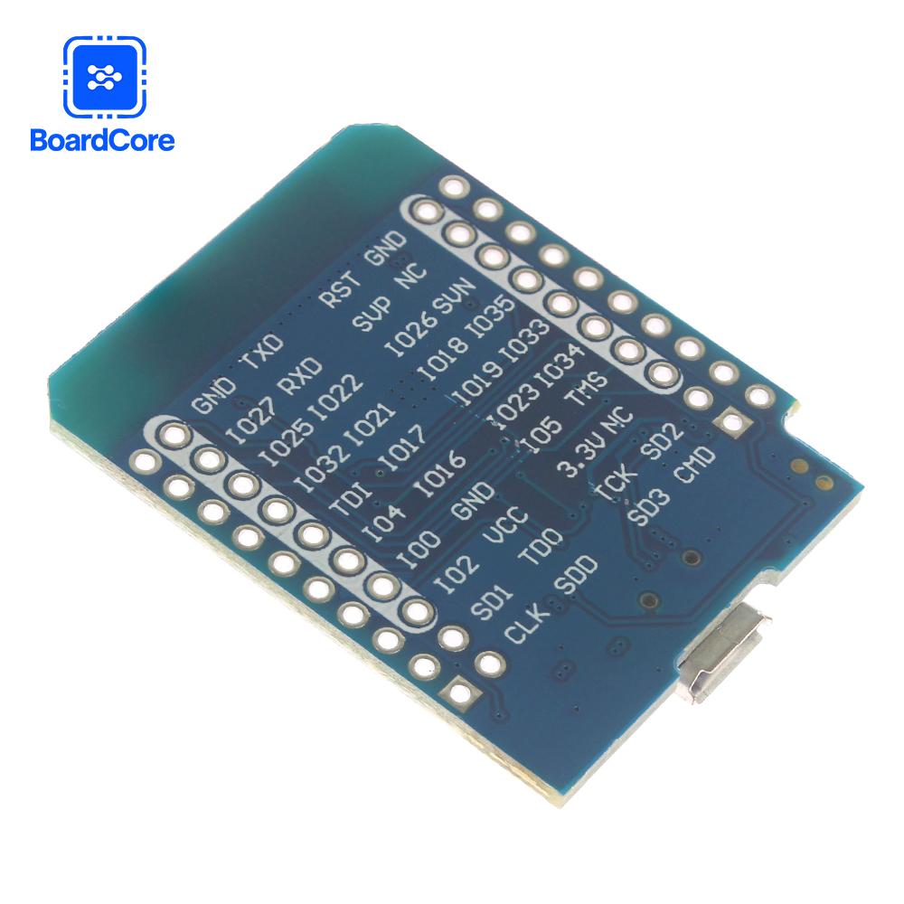 LIVE D1 Mini ESP32 Entwicklungsboard Dual-Core Drahtloses WiFi+Bluetooth Modul ESP-32 mit Micro-USB-Anschluss für Arduino-Programmierung