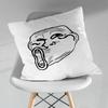 Funny Meme TTroll FFace Pillow Case For 30x30cm45x45cm55x55cm For Home Bedroom Decoration And Protector