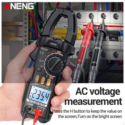 Clamp Meter Multimeter Portable Small Tester Sturdy DC Ammeter Voltage for Home Auto Circuit