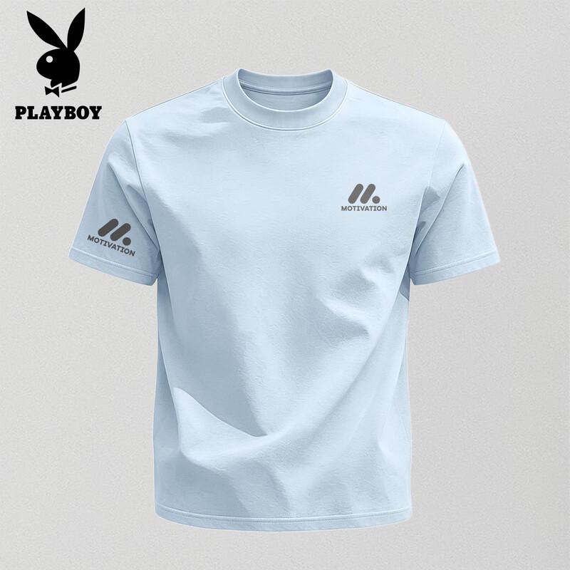 Playboy Men s 2026 Summer Loose Fit Breathable T-Shirt XL