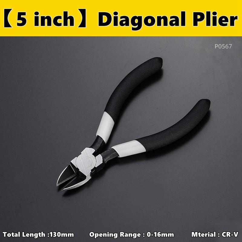 4inch 5inch 6inch Diagonal Pliers Universal Wire Cutter Mini Multifunctional Electric Hardware Hand Tool Electrician Wire Cutter