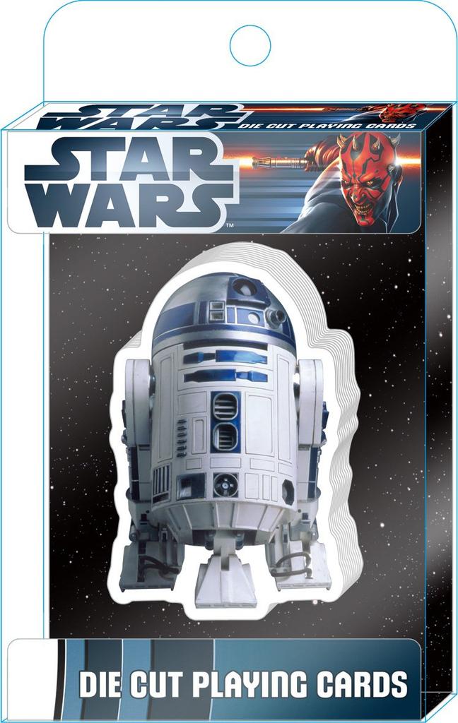 STAR WARS vysekávané hrací karty