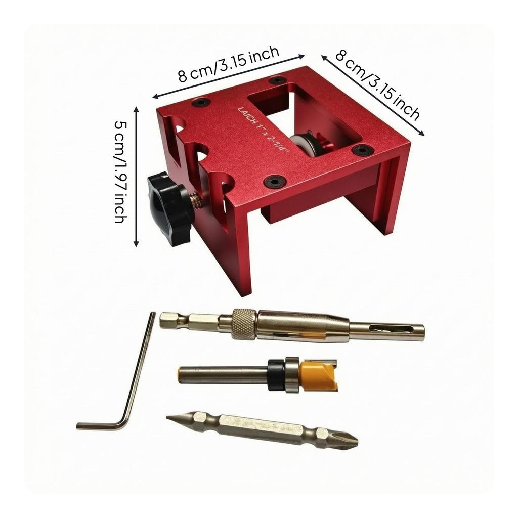 Door Latch and Lock-Hole Installation Jig Exact for DIY Enthusiasts