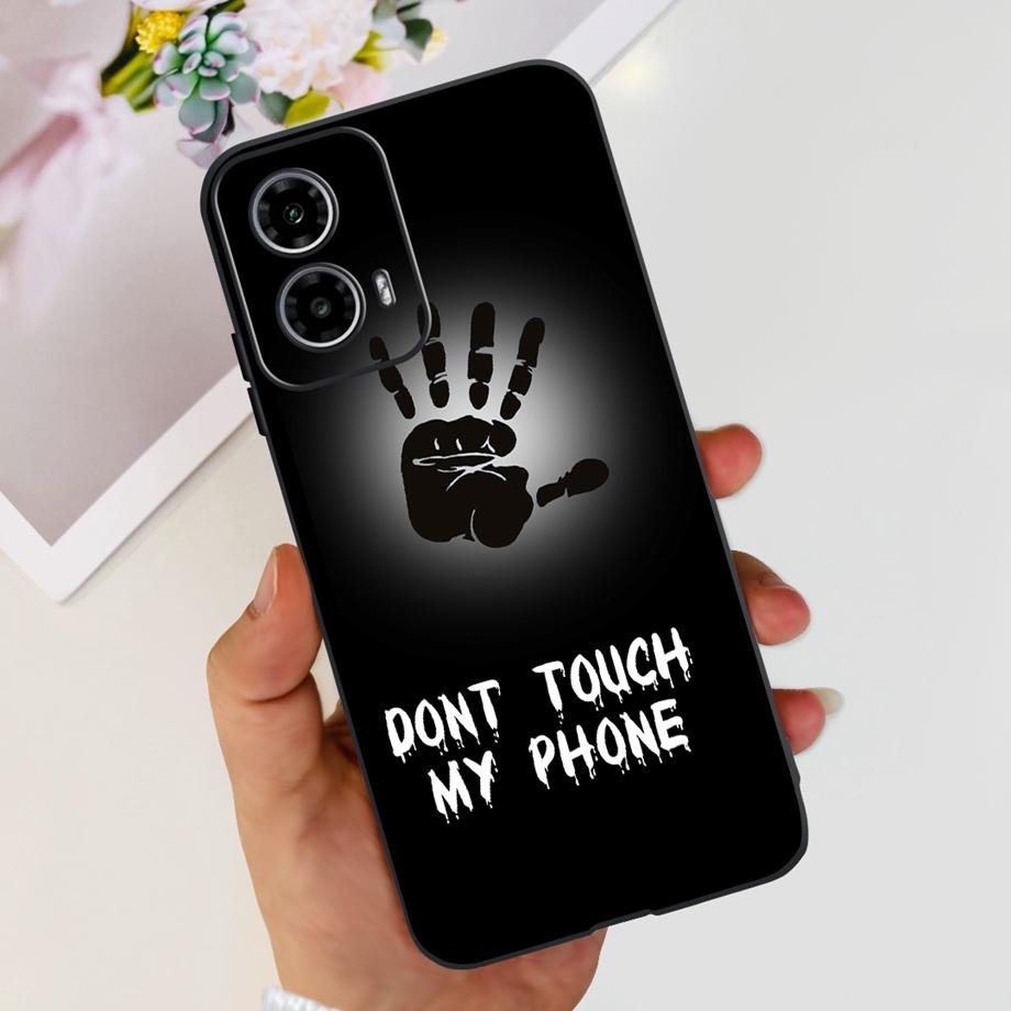 Per Motorola Moto G24 / G24 Power / G04 / G04s / Motorola E14 Custodia Carina Cartone Animato Lusso Morbido Silicone Cover Posteriore Capas