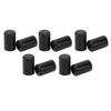 10Pcs Silicone Blanking Cap Universal Intake Vacuum Hose Tube End Bung Plug Inner Diameter 14mm Black