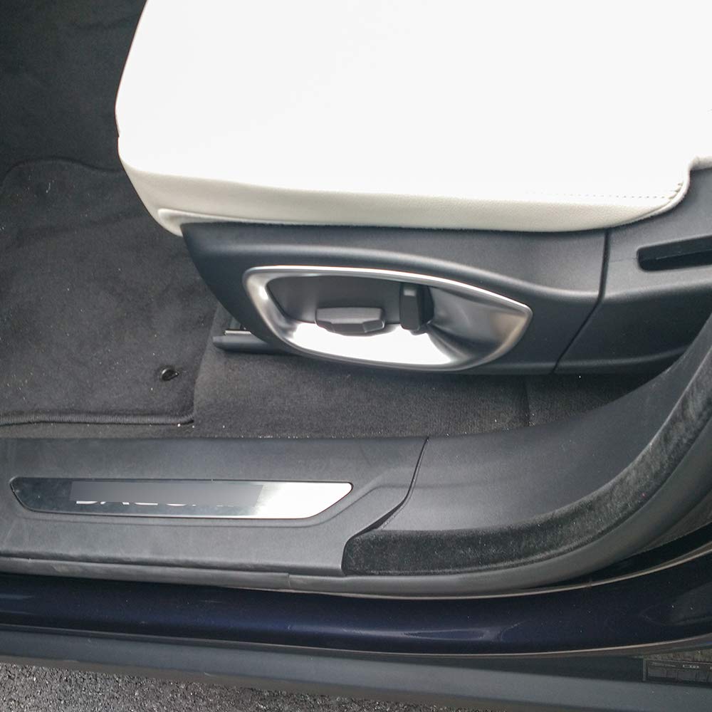 ABS Car Front Seat Adjustment Button Frame Trim Cover Sticker Fit For Jaguar XE XF F-Pace 2016-2018 Auto Interior Accessories