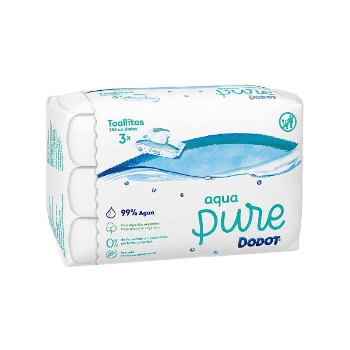 

Салфетки Dodot Aqua Pure 3x48 шт.