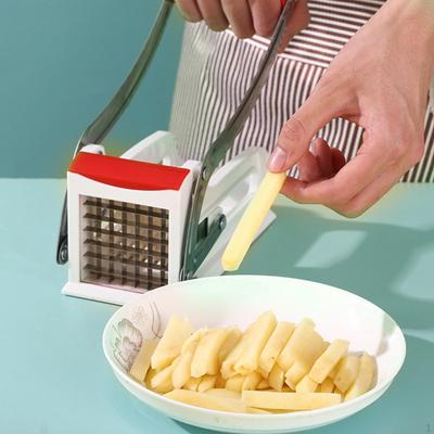 French Fry Cutter Potato Multifunctional Kitchen Tool Veggie Chopper Professional for Carrots