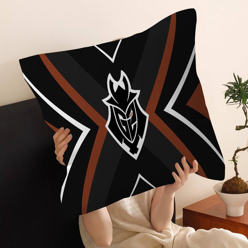 G2 E-Rsports Team Pillow Anime Pillow Sofa Bed Head Pillow Cover Cushion Cover 45x45 cm Fashion