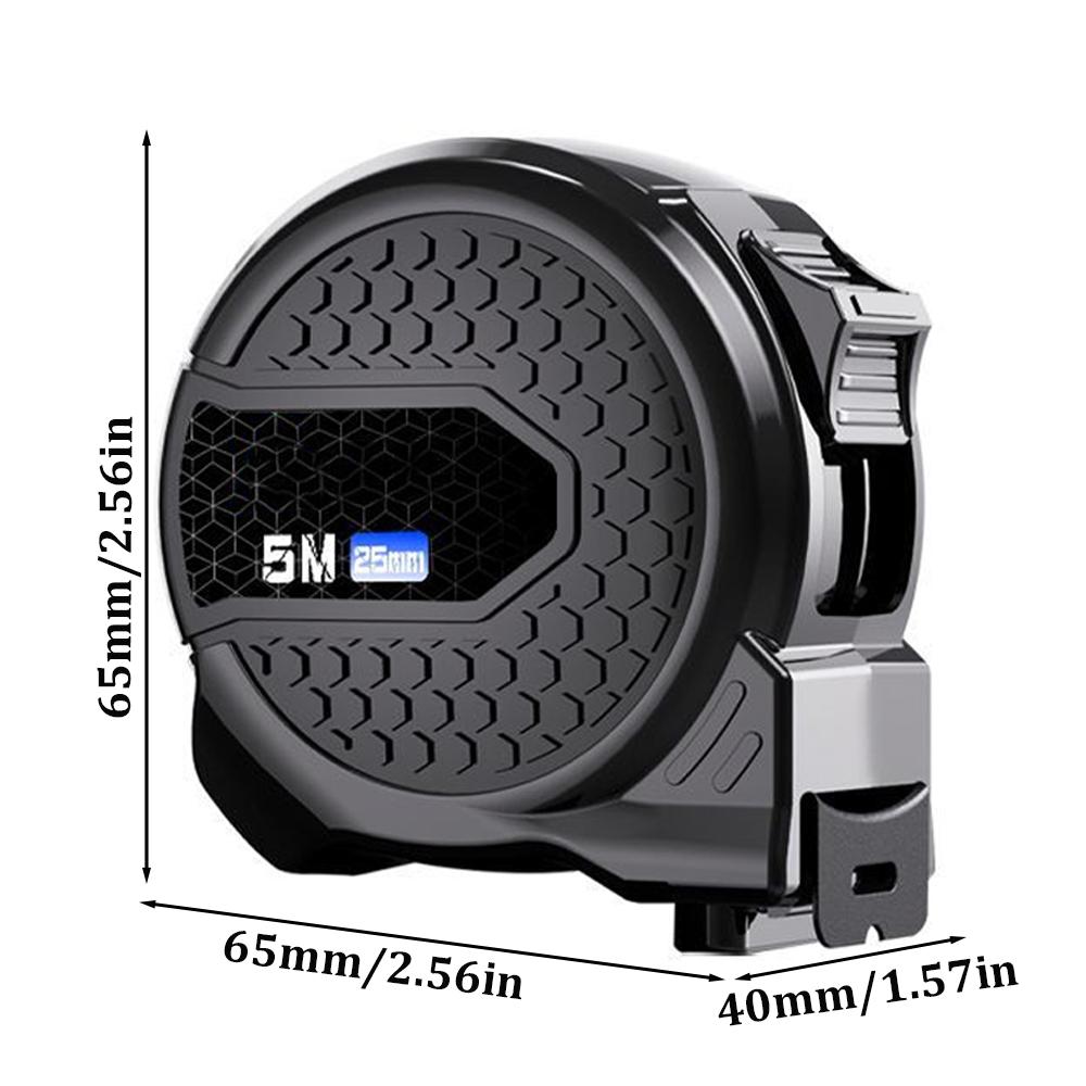 5/7.5M/10M Metric Tape Measure Stainless Steel Anti-corrosion Retractable Metric Ruler Retractable Ruler Woodworking Tools