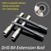 Drill Bit Extension Rod Magnetic Screwdriver Bit Holder 1/4 Hex Driver Socket Adapter Power Tools For Leatherman Surge Wave Plus
