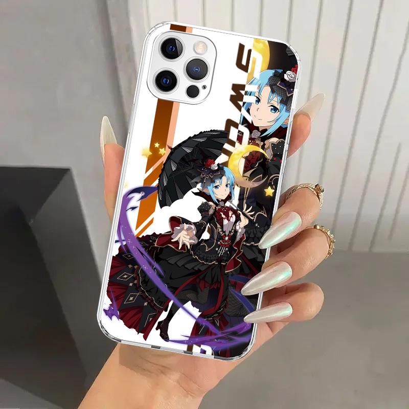 Anime Sword Art Online SAO Phone Case for Iphone 17 Air 16 15 Plus 14 13 Mini 12 11 Pro Max 16E 7 8 SE 2020 Soft Funda Print She