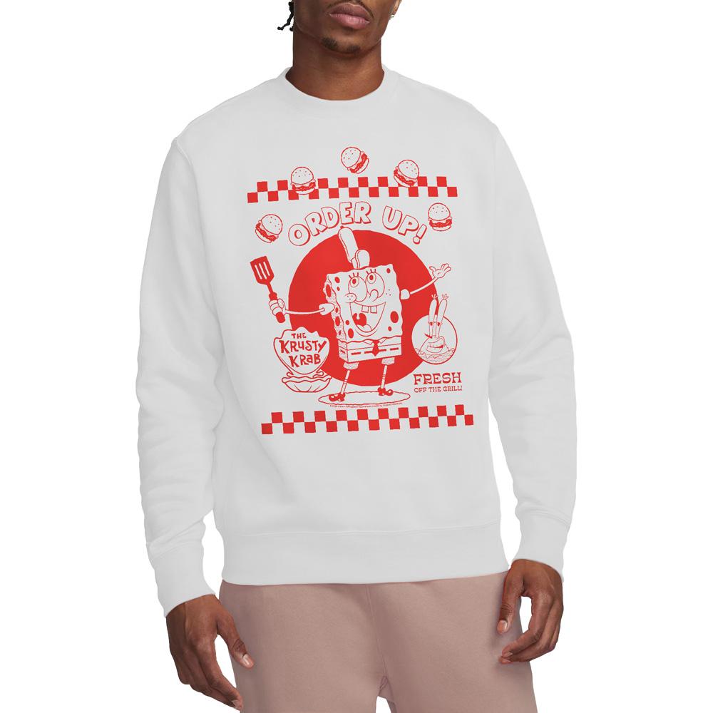 SpongeBob SquarePants Unisex Adult Order Up! Sweatshirt